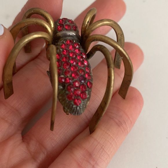 RARE 1930s Art Deco Bakelite Spider Brooch Riverdale - Picture 6 of 6